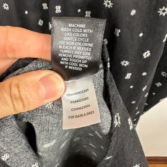 Torrid Black Midi Poplin Collared Shirtdress - Picture 9 of 9